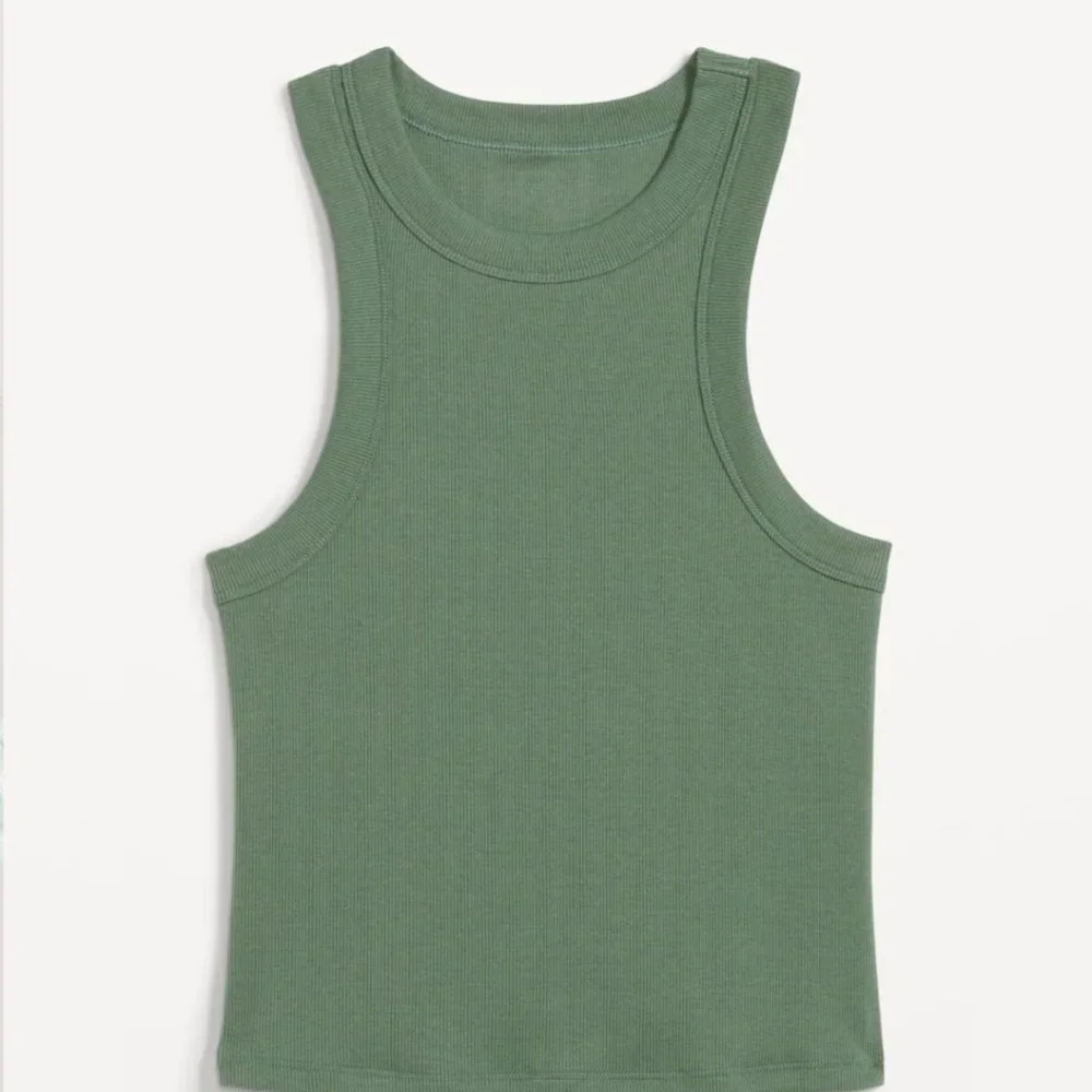 Army Green Cute Tank - Picture 6 of 6